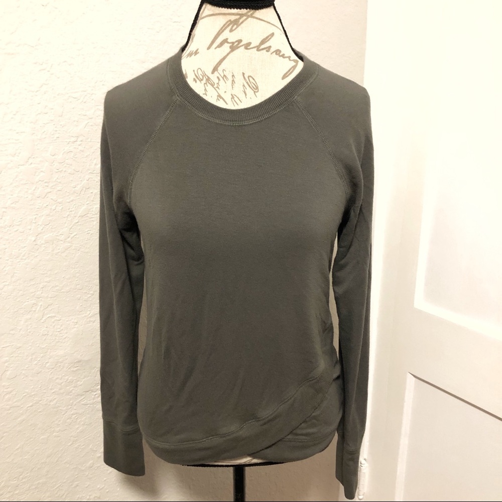 Athleta Criss Cross Sweatshirt